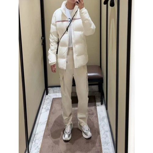 [M공장] 몽클레어 부바크 자수 패딩 남녀공용 화이트
