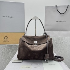 [카타] 발렌시아가 로데오 미디엄 핸드백 다크브라운