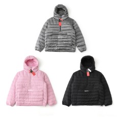 슈프림 FW25 마이크로 다운 하프집 후디 패딩 (남녀공용)