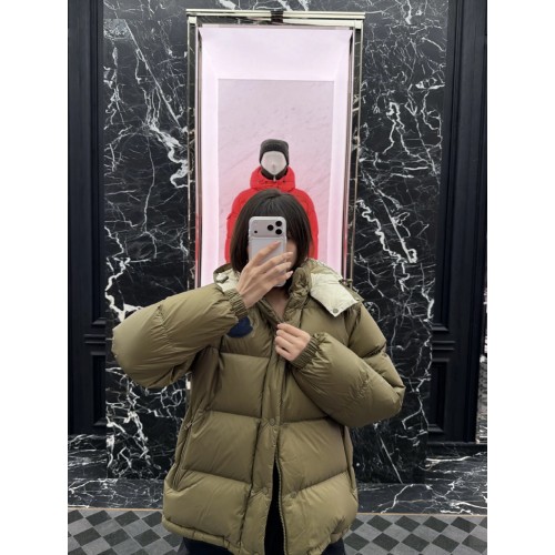 [M공장] 몽클레어 사이클론 공용 후드 숏패딩