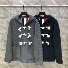 [대리석집]  톰 브라운 스트라이프 후드 더플 재킷
