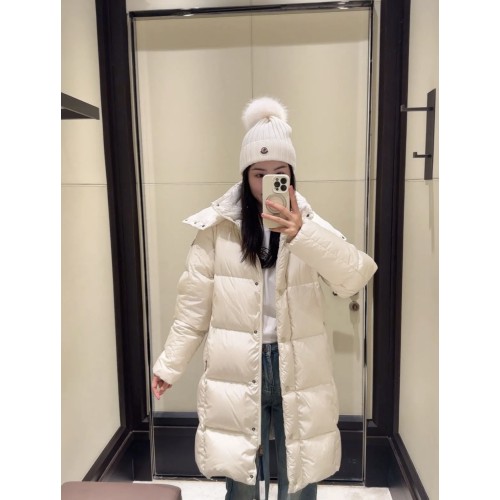 [M공장] 몽클레어 리뜨(Litte) 여성 롱 패딩 크림