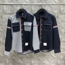 [대리석집]  톰 브라운  더블 슬리브  데님 셔츠 재킷