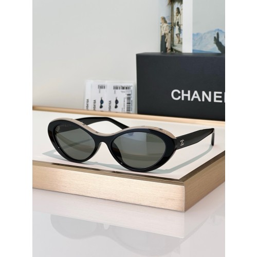 샤넬 오벌(oval) 프레임 선글라스 CH5416