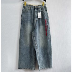발렌시아가 자수 데님 팬츠 25SS