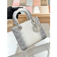 [여왕샵] 디올 리자드 핸드백 스몰 20cm
