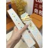 루이비통 다미에 헤리티지 화이트 벨트 4cm