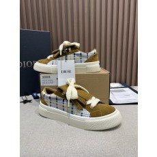 디올 B33 오블리크 레더 스니커즈