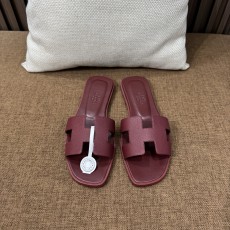 [IU] 에르메스 오란(Oran) 샌들 와인