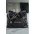 [팬더샵] 샤넬 22P 22백 미디움 블랙실버 [정품가죽]