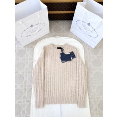 [V공장] 프라다 26S 신상 꽈배기 풀오버 2컬러