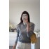 [V공장] 샤넬 투피스 레이어드 니트 스웨터