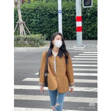 [V공장] 버버리 빈티지 칼라 체크 자켓 남녀공용 2컬러