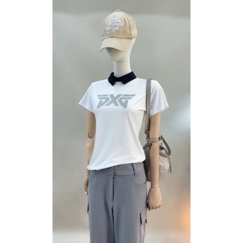 PXG 초경량 드라이 돌 카라 반팔티