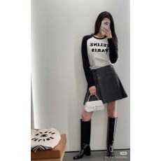 [V공장] 미우미우 레터링 프린트 긴팔