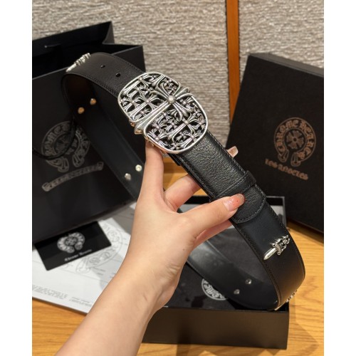 [찡댄] 크롬하츠 캐서드럴 스터드 벨트 3.8cm