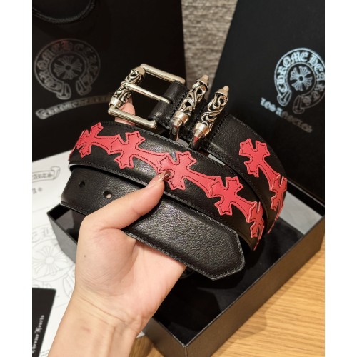 [찡댄] 크롬하츠 컬러풀 크로스 벨트 3.8cm