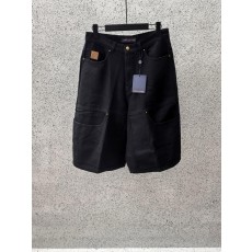 루이비통 X 니고 콜라보 데님 카고 쇼츠