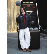 발렌시아가 NBA 26SS 콜라보 코치 재킷