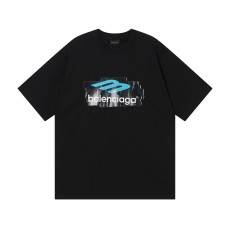 발렌시아가 26SS 3M 레터링 패치 티셔츠