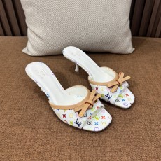 [IU] 루이비통 X 무라카미타카시 멀티컬러 리본 뮬