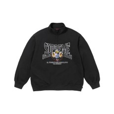 슈프림 25FW CREST APPLIQUE 하프 집업 컬러4종