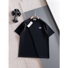 알로 자수 로고 반팔 티셔츠 컬러2종