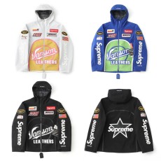 슈프림 x Vanson Leathers 콜라보 쉘 재킷