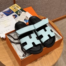 [찡댄] 에르메스 시프레(Chypre) 샌들 블루 크리스토