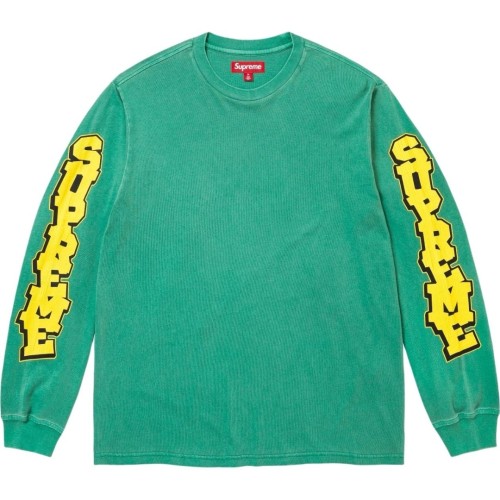 슈프림 26SS Cracked Sleeve L/S 탑 컬러4종