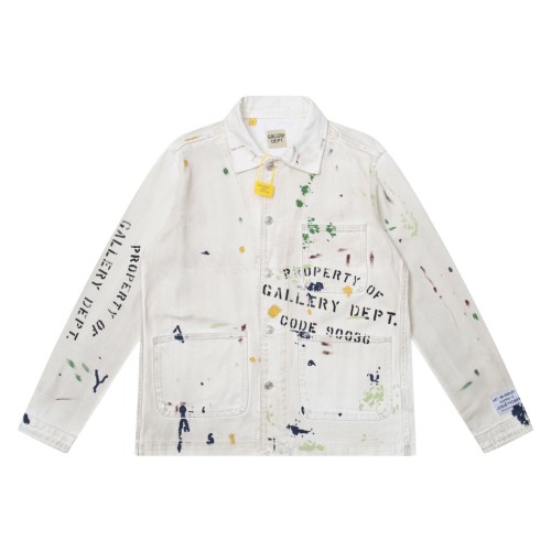 갤러리 디파트먼트 FW24 버튼 데님 셔츠 (남녀공용)