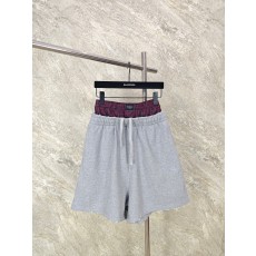 [GTR] 발렌시아가 인조가죽 투피스 자수 반바지 컬러2종