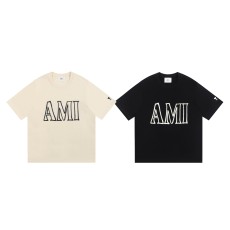 아미 PARIS 26SS 라운드넥 커플 반팔