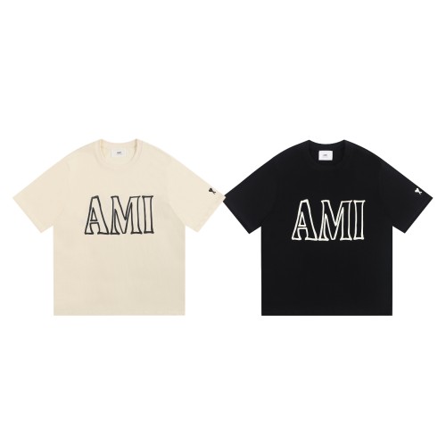 아미 PARIS 26SS 라운드넥 커플 반팔