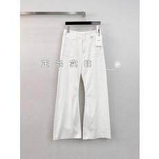 [V공장] 셀린느 26S 화이트 진 자수 포켓