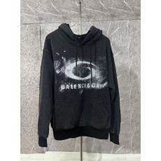 발렌시아가 26SS 스모키 링 프린트 후드