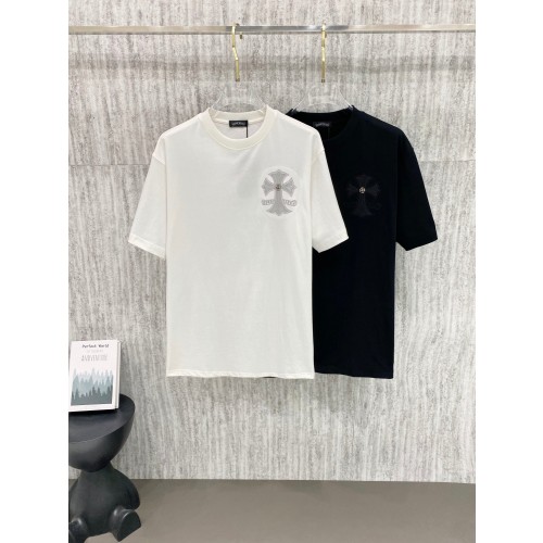 크롬하츠 26SS 헤비웨이트 하이넥 반팔티
