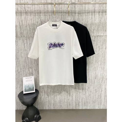 발렌시아가 26SS 헤비웨이트 코튼 반팔티