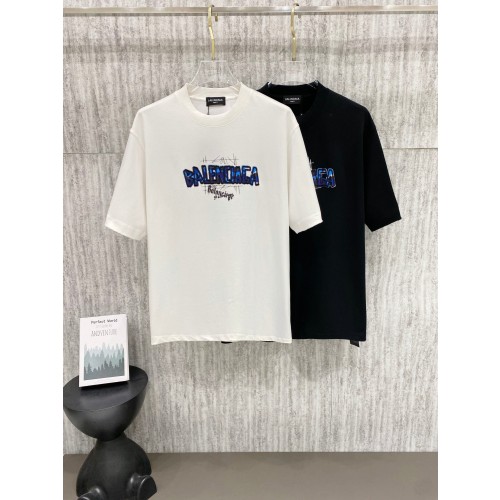발렌시아가 26SS 헤비웨이트 코튼 반팔티