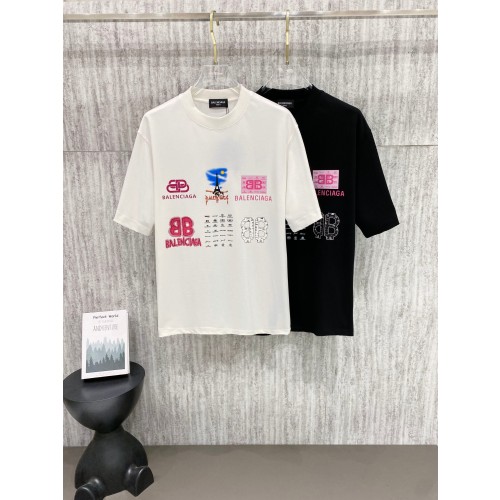 발렌시아가 26SS 헤비웨이트 코튼 반팔티