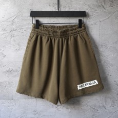 발렌시아가 마스킹 테이프 프린트 레터링 쇼츠