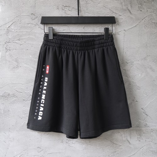 발렌시아가 8B 프린트 레터링 트레이닝 팬츠