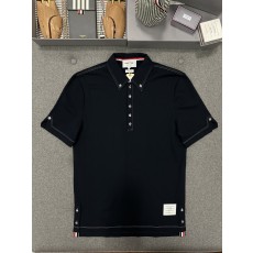 [TJ공장] 톰브라운 울 테크니컬 반팔 폴로 셔츠