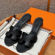 [찡댄] 에르메스 오아시스 하이힐 샌들 블랙
