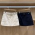 말본 여성 골프 A라인 미니스커트