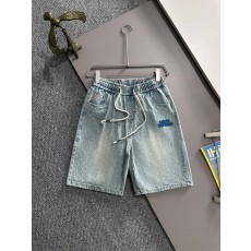 루이비통 26SS 캐주얼 워싱 데님 쇼츠