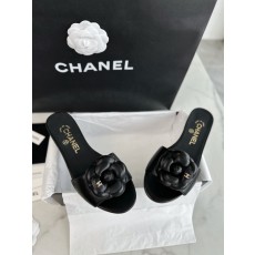 [해피샵] 샤넬 24P 까멜리아 뮬 블랙