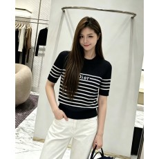 디올 26SS 마리니에르 쇼트 슬리브드 스웨터