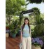 디올 26SS 마리니에르 쇼트 슬리브드 스웨터 블루