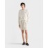[잔디집] 프라다 케이블 니트 로고 자수 스웨터